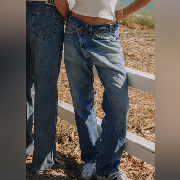 Daily drills x parke crossover denim jeans (SOLD OUT) - Picture 1 of 5